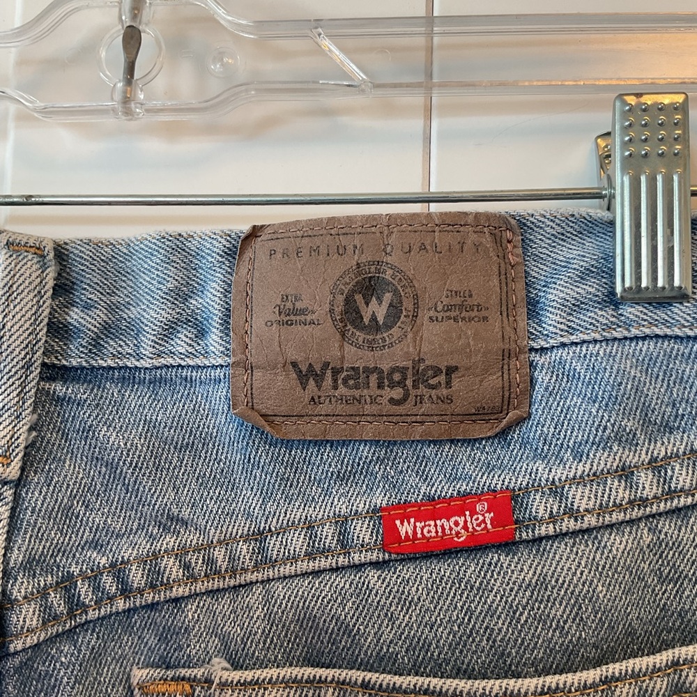VINTAGE 90s Men’s Wrangler Light Blue Denim Pants
